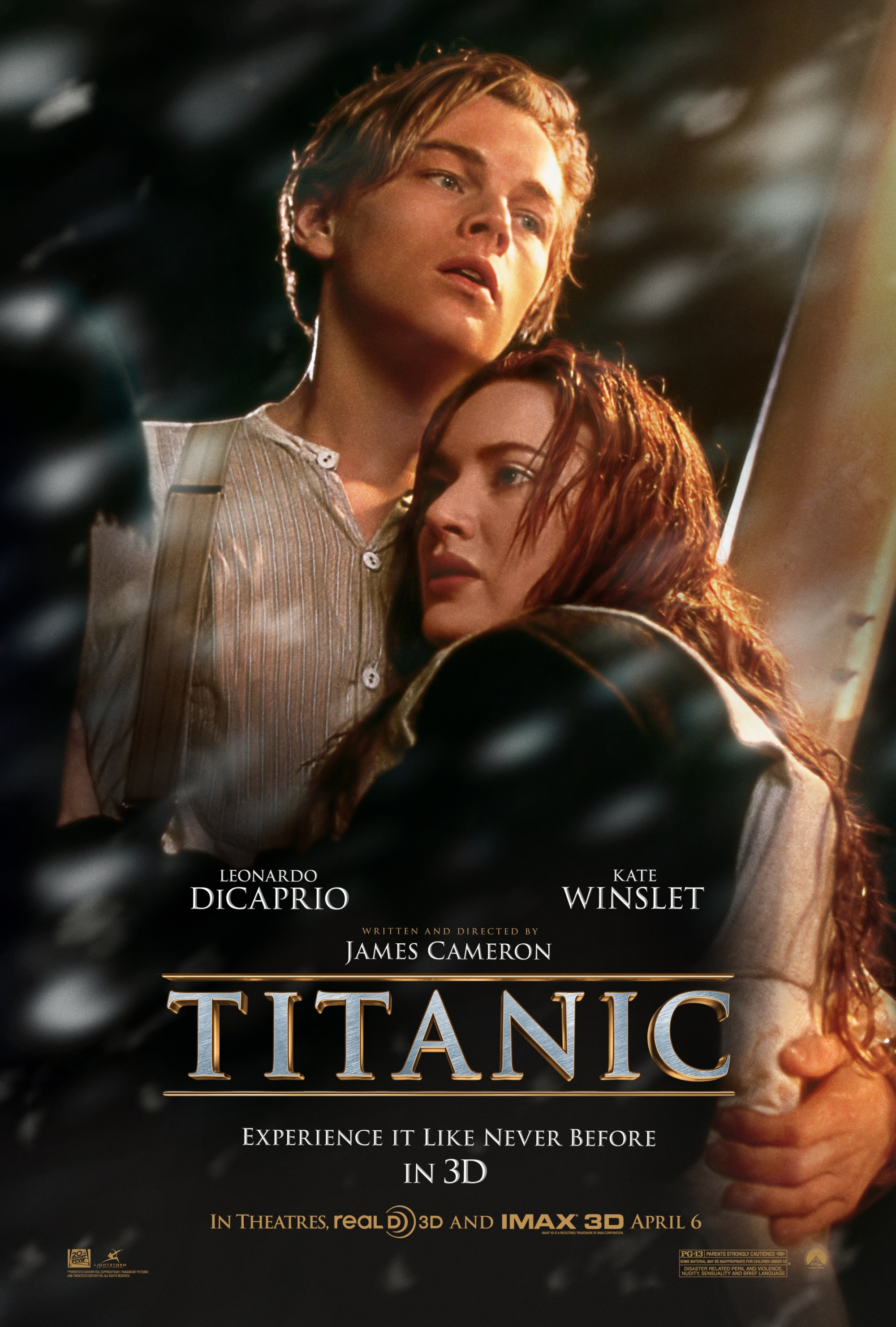 The 2D trailer for Titanic 3D!!