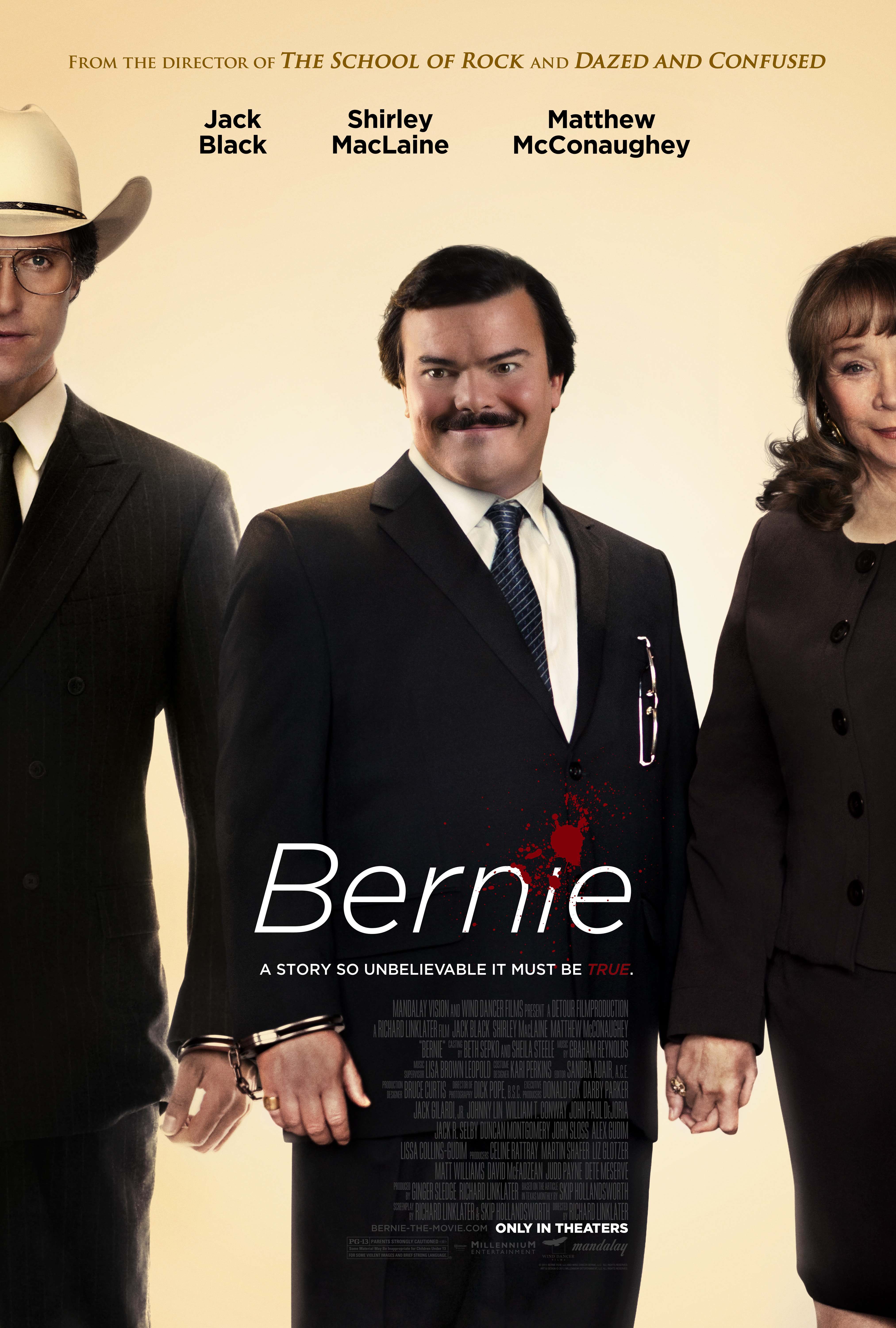 Bernie Trailer- Jack Black re-teams with the “School of Rock” director