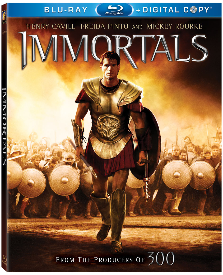 Immortals Available now on Blu-ray/DVD
