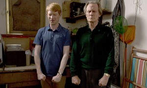 Domhnall Gleeson and Bill Nighy in About Time