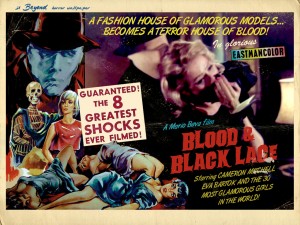 DVD-BLOOD & BLACK LACE-poster