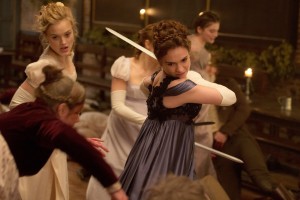 pride and Prejudice and Zombies-fight