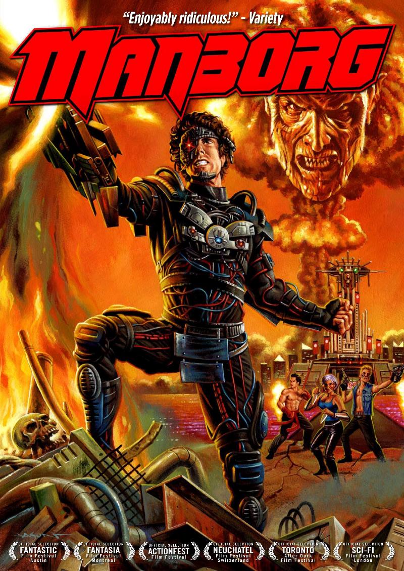 MANBORG: Half Man, Half Cyborg equals Total Hero