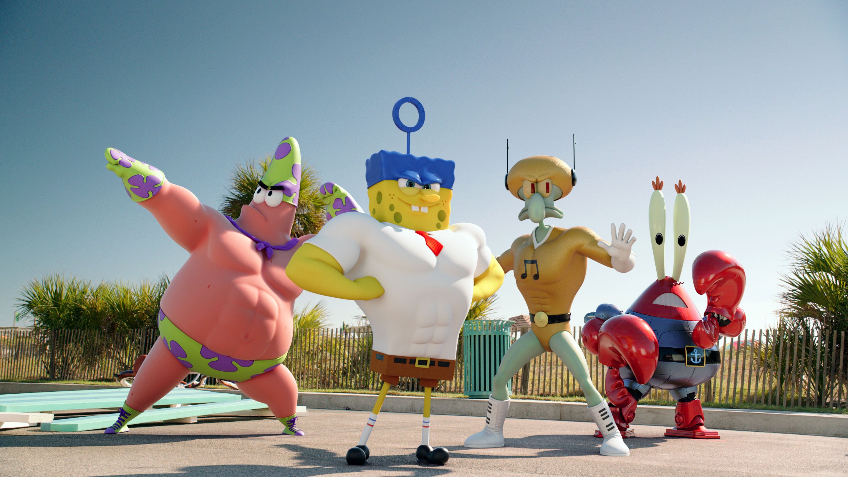 THE SPONGEBOB MOVIE: SPONGE OUT OF WATER Features Enough Trippy Laughs to Cover Its Leaks